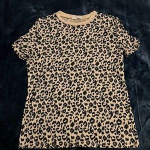 Cheetah print t-shirt!